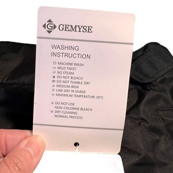 GEMYSE Unisex waterproof ski snow fleece pants XL - Picture 3 of 16
